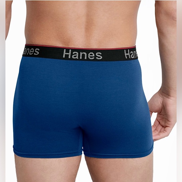3 Pack Hanes Men's Total Support Pouch Trunk Underwear. (2 black, 1 gray); NWOT - Picture 13 of 16